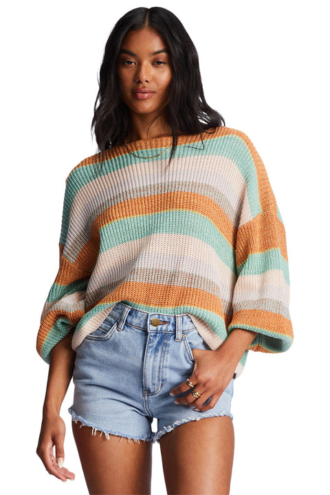 Billabong Spaced Out Pullover Sweater - Multi