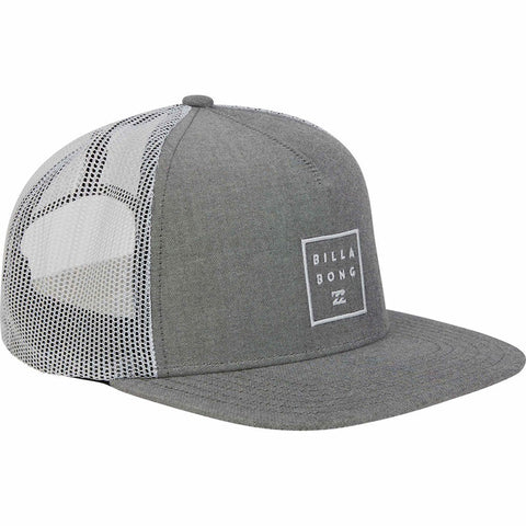 Billabong Stacked Trucker Hat - Grey Heather