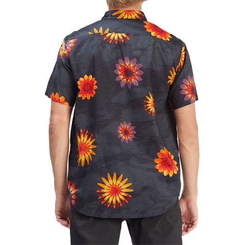 Billabong Sundays Floral SS Shirt - Black Multi