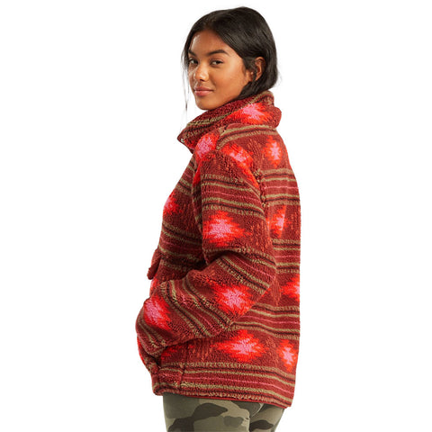 Billabong Switchback Pullover Jacket Chestnut Moment Surf Company