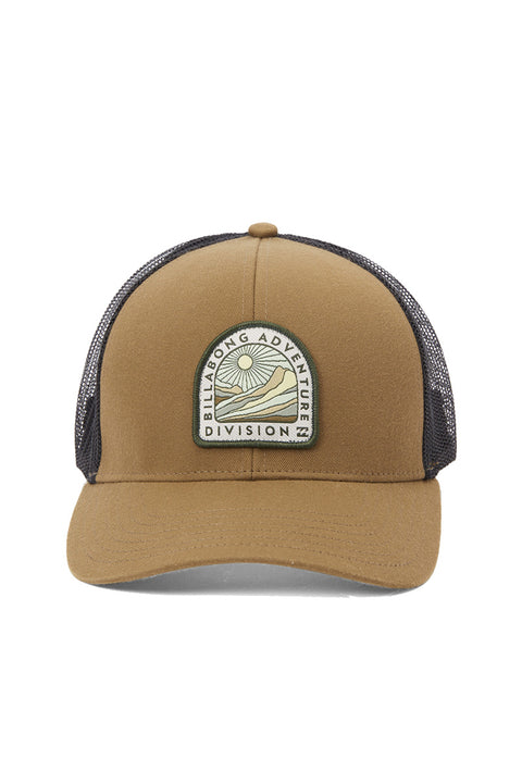 Billabong Walled A/Div Trucker Hat - Military - Front