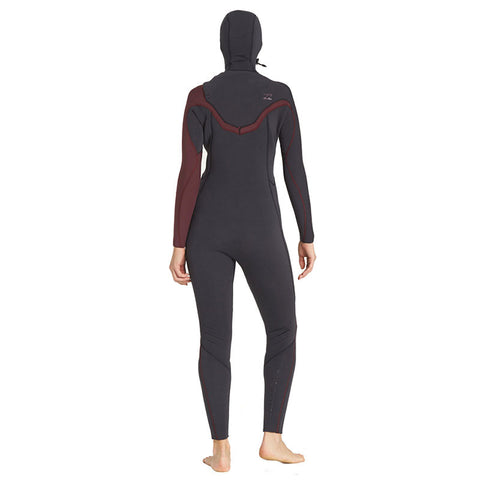 Billabong Women's Furnace Carbon Comp 5/4 Hooded Wetsuit