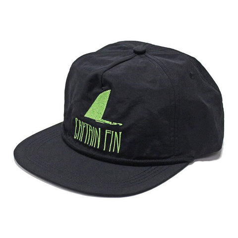 Captain Fin Shark Fin Hat - Black / Green