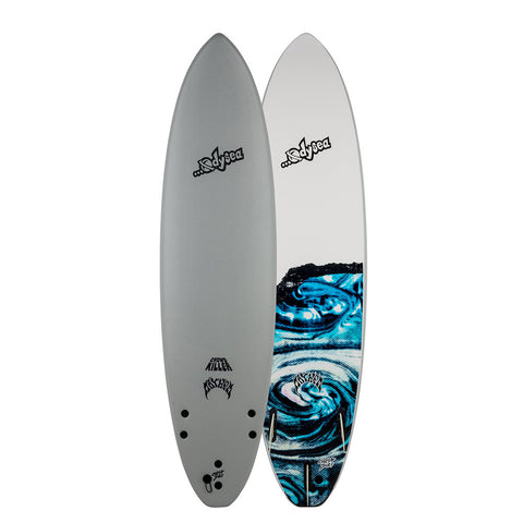 Catch Surf Odysea X Lost 7'2" Crowd Killer Surfboard - Grey