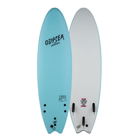 Catch Surf Odysea 6'6" Skipper Basic X JOB Pro Surfboard - Sky Blue
