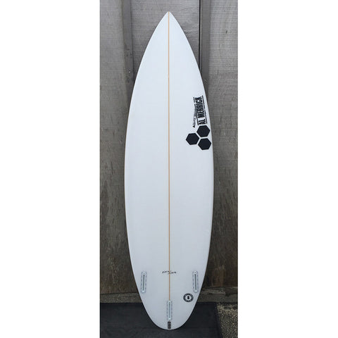 Used Channel Islands 6'1" Black & White Shortboard
