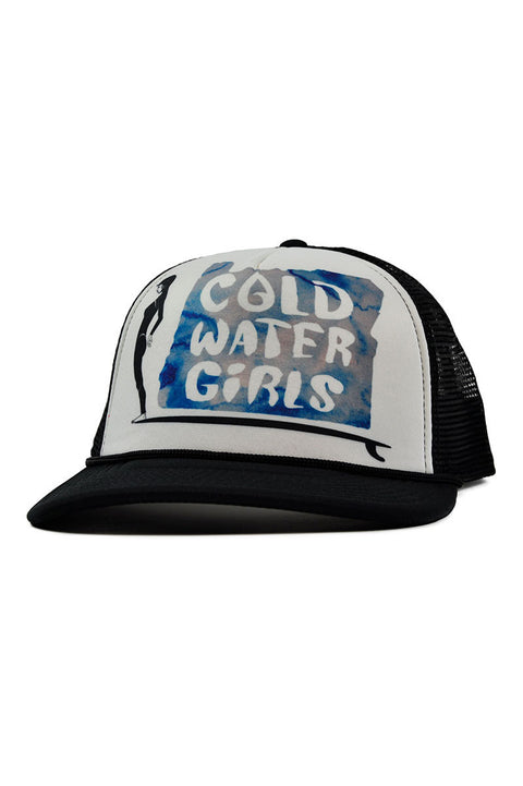 Cold Water Girls Trucker Hat - Black