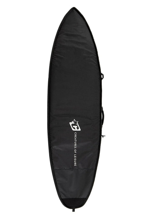 Creatures Of Leisure Shortboard Day Use DT2.0 Board Bag - Black / Silver