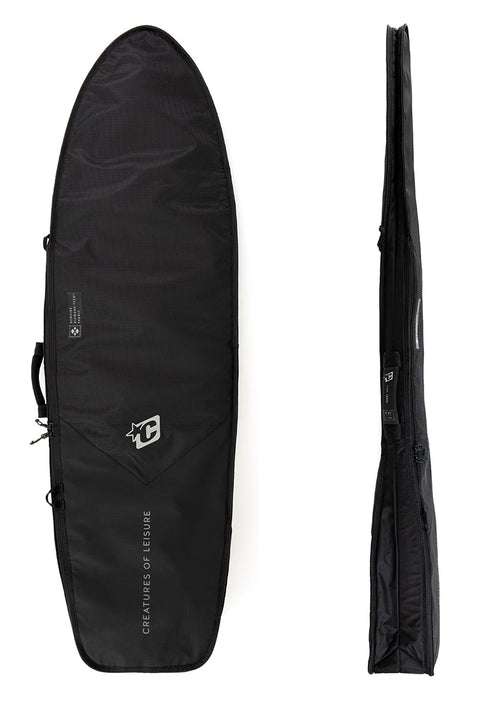 Creatures of Leisure Fish Travel Cover DT2.0 Surfboard Bag - Black