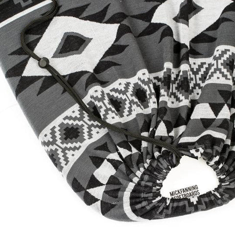 Creatures of Leisure Fish Aztec Sox - Grey / Charcoal