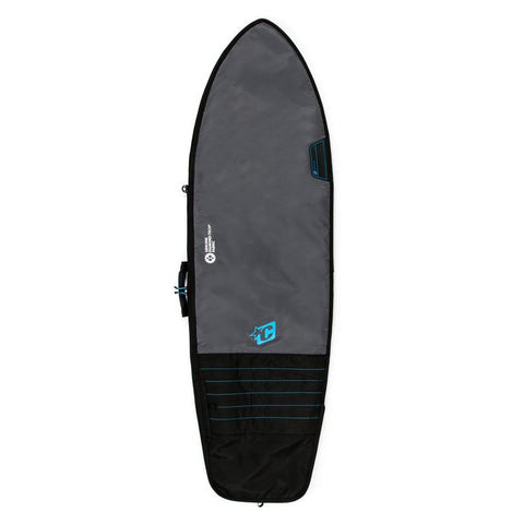 Creatures of Leisure Fish Day Use Surfboard Bag - Charcoal Cyan