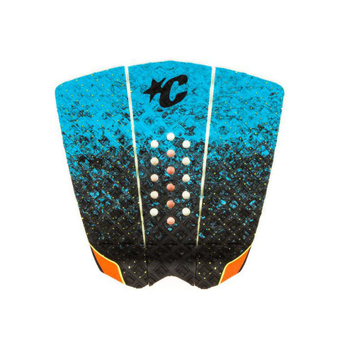 Creatures of Leisure Griffin Colapinto Signature Traction Pad - Cyan Fade Orange