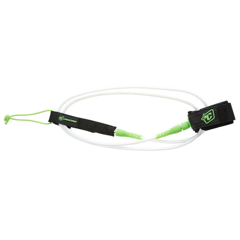 Creatures of Leisure Lite 5 Leash - White / Lime