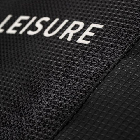 Creatures of Leisure Longboard Double DT2.0 Surfboard Bag - Black / Silver