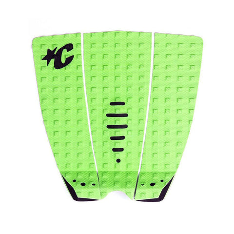 Creatures of Leisure Mick Fanning Lite Signature Traction Pad - Lime / Black