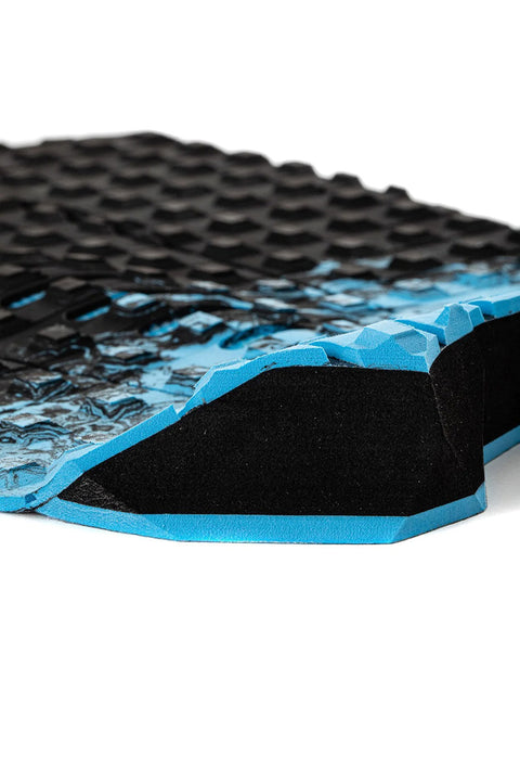 Creatures of Leisure Mick Fanning Traction Pad - Black Fade / Cyan-side