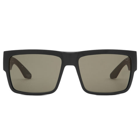 Spy Cyrus Sunglasses - Matte Black / Happy Grey Green