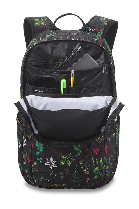 Dakine Campus M 25L Backpack - Woodland Floral - Organizer Pocket