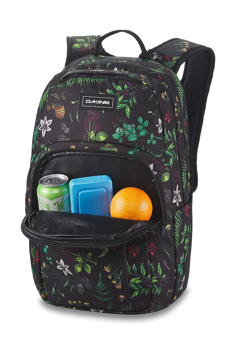 Dakine Campus M 25L Backpack - Woodland Floral - Cooler Pocket