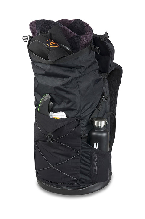 Dakine Mission Surf Deluxe Wet / Dry Pack 40L - Black - With Gear