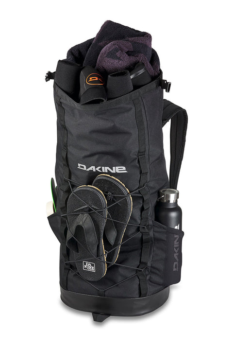 Dakine Mission Surf Roll Top Pack 35L - Black - With Gear