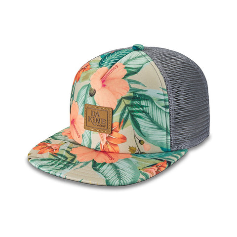 Dakine Women's Hula Trucker Hat - Rattan Tropical