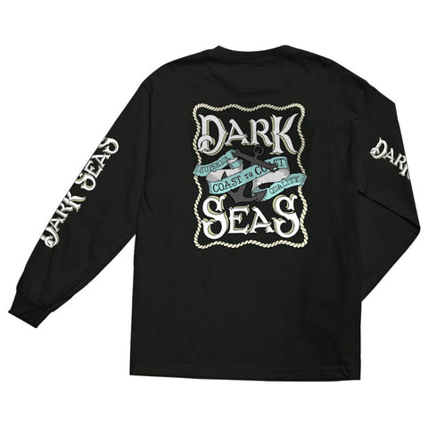 Dark Seas Crusade L/S Tee - Black