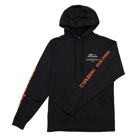 Dark Seas X Grundens Alliance Pullover Hood Sweatshirt - Black
