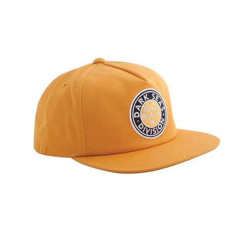 Dark Seas Journeyman Snapback Hat - Gold