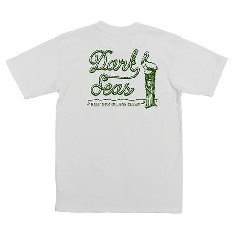 Dark Seas Keep It Clean Recycled Tee - White