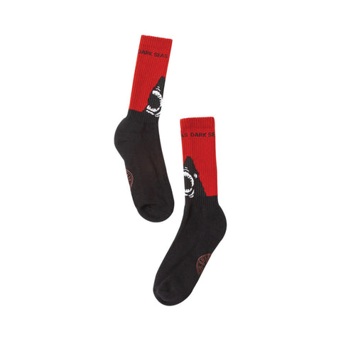 Dark Seas Pismo Socks - Red