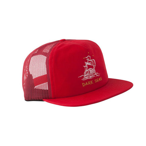 Dark Seas Dryden Trucker - Red