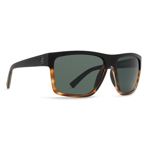 Von Zipper Dipstick Sunglasses - Hardline Black Tortoise / Vintage Grey