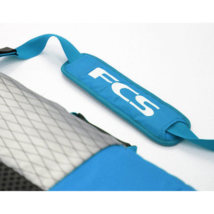 FCS 3D Fit Day Funboard Boardbag - Teal