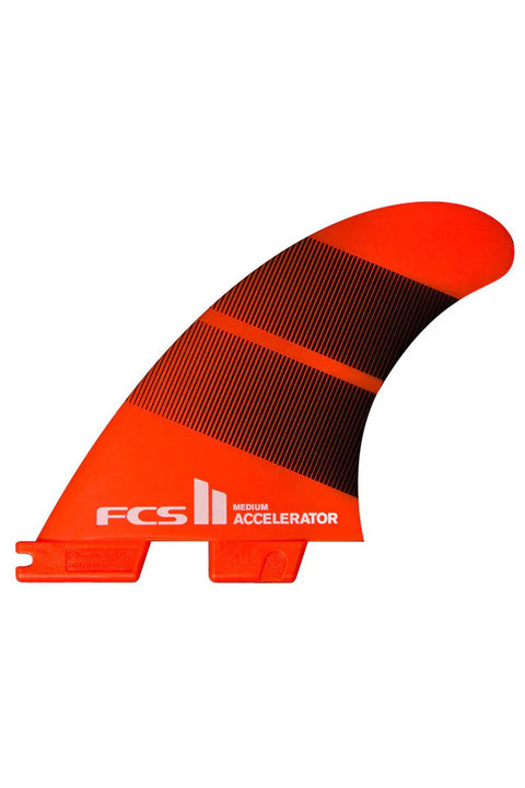 FCS II Accelerator Neo Glass Tri Fin Set - Large