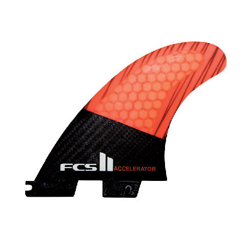 FCS II Accelerator PC Carbon Tri Fin Set - Large