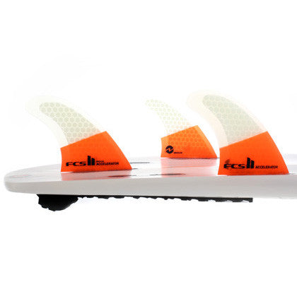 FCS II Accelerator PC Tri Fin Set - Medium