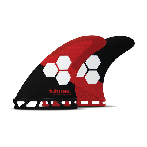 Futures Fins AM3 Thruster Fin - Red / Black