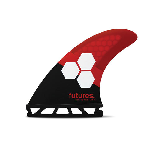 Futures Fins AM3 Thruster Fin - Red / Black