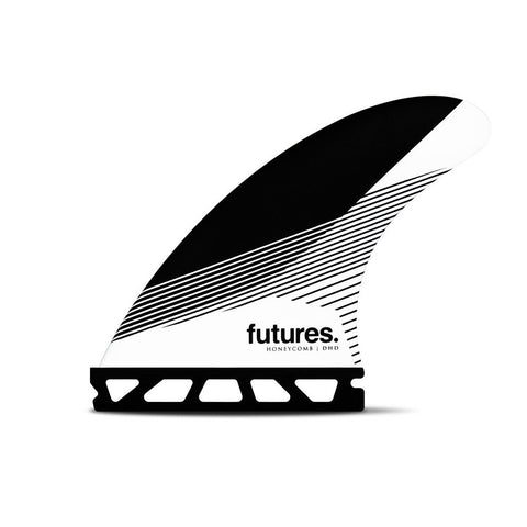 Futures Fins DHD Large Thruster Fin - Black / White