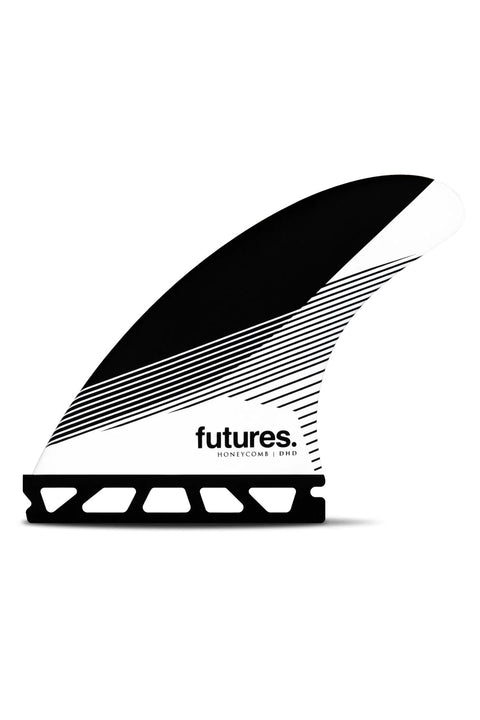 Futures Fins DHD Medium Thruster Fin - Black / White