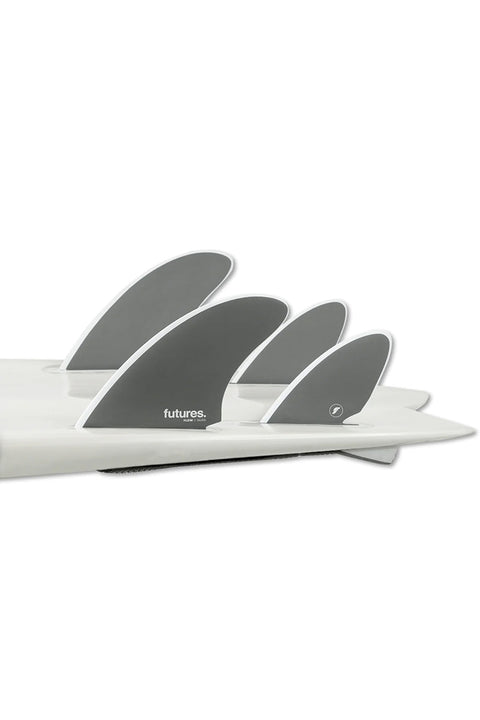 Futures Fins Flow Quad Fin Set - Slate - On Board