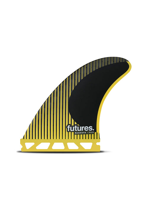 Futures Fins P6 Blackstix Thruster Fin Set - Yellow
