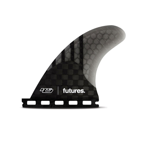 Futures Fins HS 4.20 Generation Quad Rear Set - Carbon / Smoke