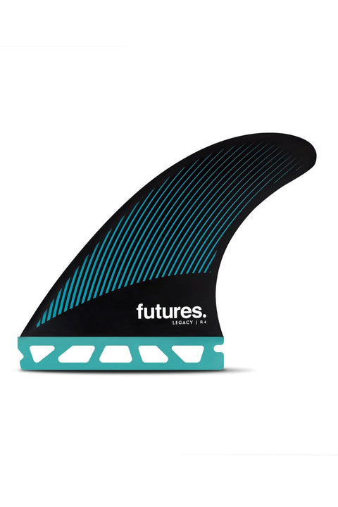 Futures Fins R4 Legacy Thruster Fin - Teal/ Black