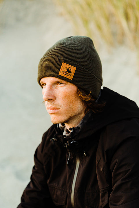 Moment Haystack Beanie - Army | Moment Surf Company