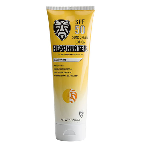 Headhunter SPF 50 Premium Sunscreen - Clear / White