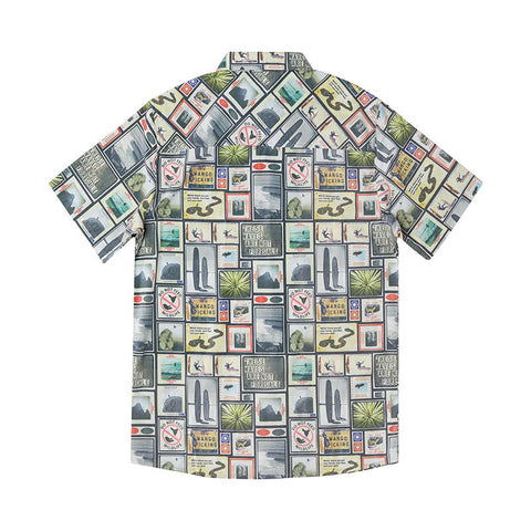 Hippytree Collage Woven Shirt - Natural