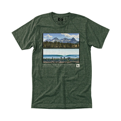 HippyTree Frameview Tee - Heather Forest