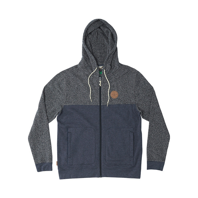 HippyTree Lompoc Hoodie Heather Navy